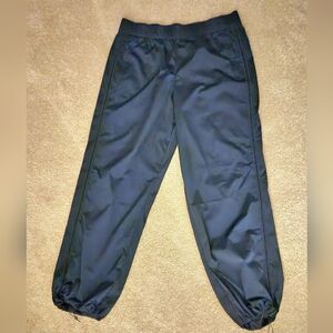 Athleta Womens Pull on Jogger Pants, color navy, Sz Large
